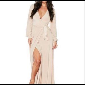 Stretchy sexy maxi dress